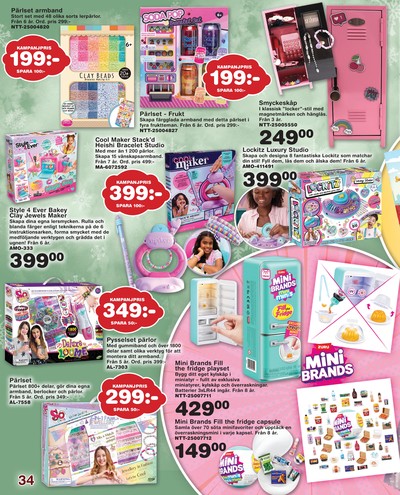 Lekextra reklamblad i vecka 49 sida 34
