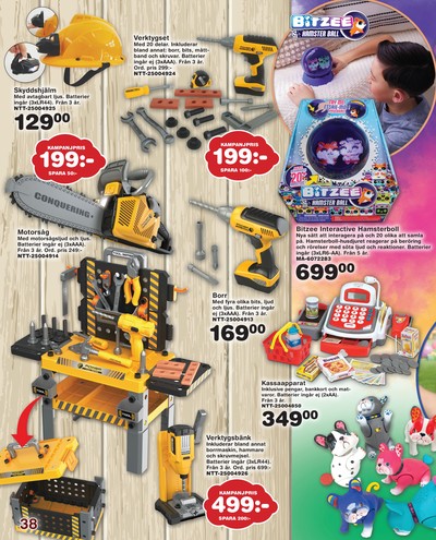 Lekextra reklamblad i vecka 49 sida 38