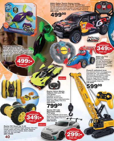 Lekextra reklamblad i vecka 49 sida 40