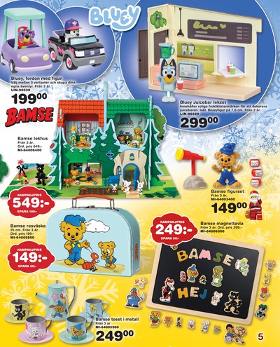 Lekextra reklamblad i vecka 49 sida 5