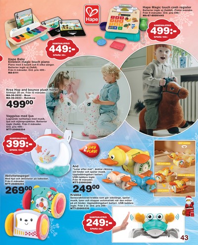 Lekextra reklamblad i vecka 49 sida 43