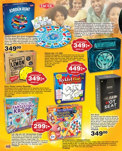 Lekextra reklamblad i vecka 49 sida 48