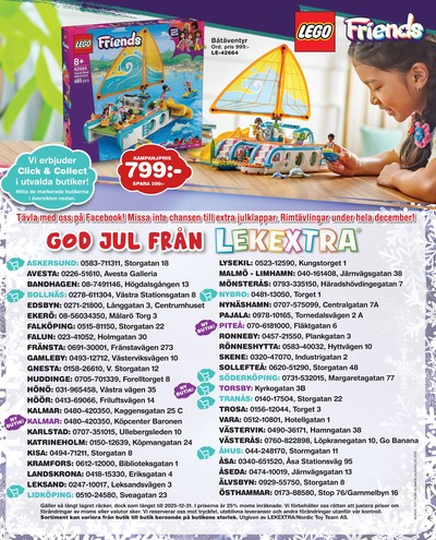 Lekextra reklamblad i vecka 49 sida 52