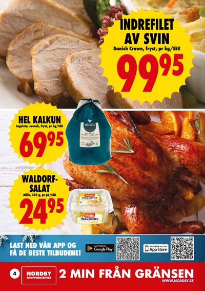 Nordby Supermarket reklamblad i vecka 50 sida 4