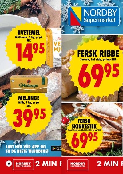 Nordby Supermarket reklamblad i vecka 50 sida 6