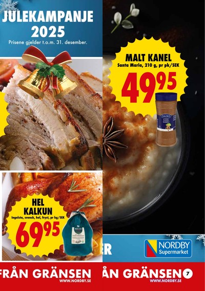 Nordby Supermarket reklamblad i vecka 50 sida 7
