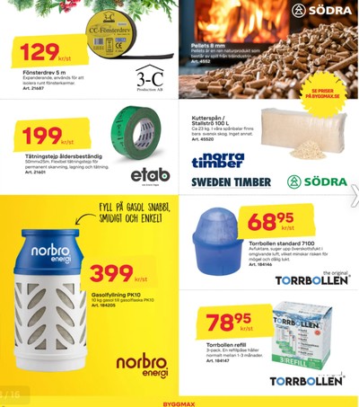 ByggMax reklamblad i vecka 50 sida 13
