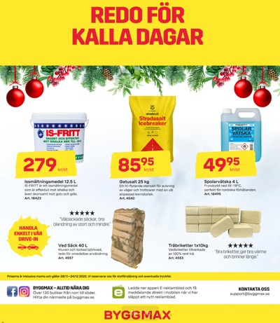 ByggMax reklamblad i vecka 50 sida 16