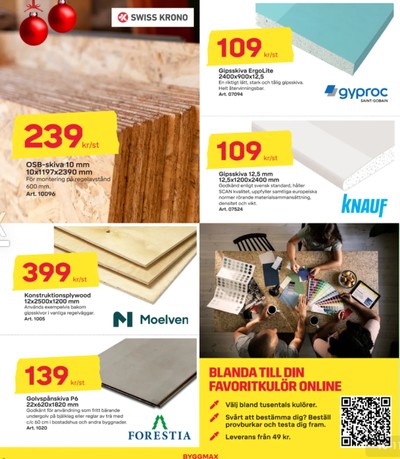 ByggMax reklamblad i vecka 50 sida 10