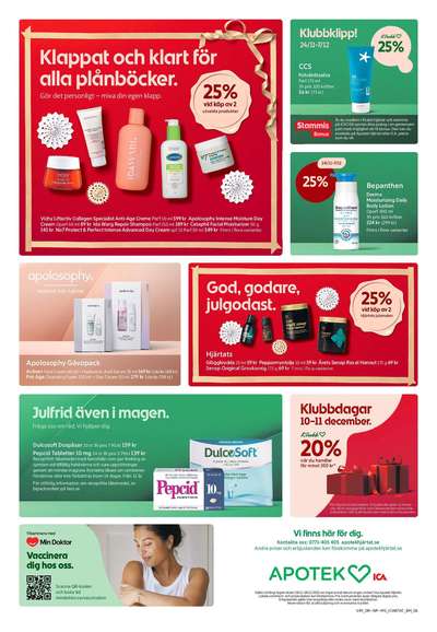 Apotek Hjärtat reklamblad i vecka 50 sida 1