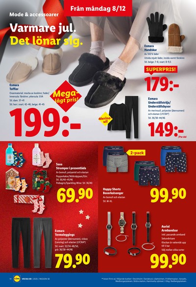 Lidl reklamblad i vecka 50 sida 15