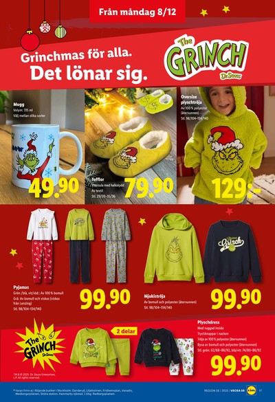 Lidl reklamblad i vecka 50 sida 19