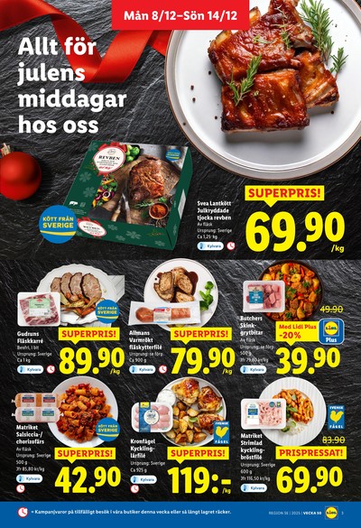 Lidl reklamblad i vecka 50 sida 3