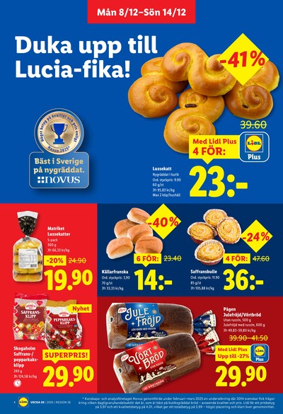 Lidl reklamblad i vecka 50 sida 4
