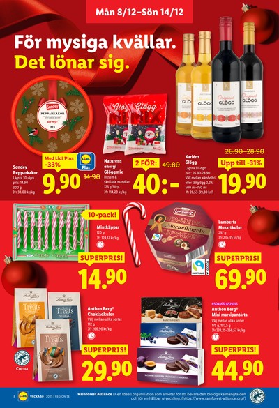 Lidl reklamblad i vecka 50 sida 8