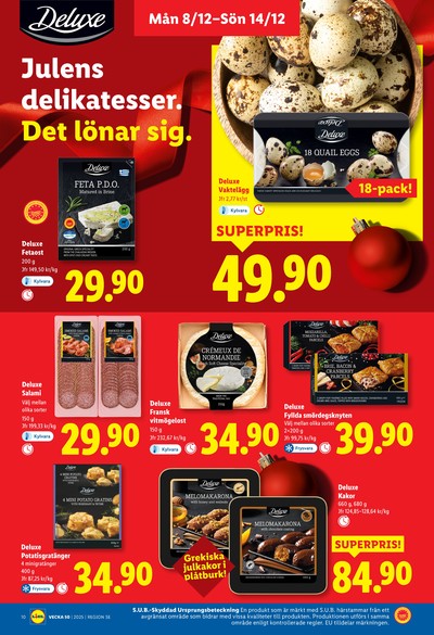 Lidl reklamblad i vecka 50 sida 10