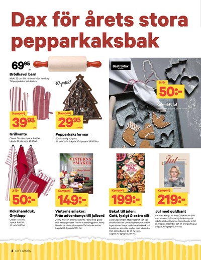 City Gross reklamblad i vecka 50 sida 2