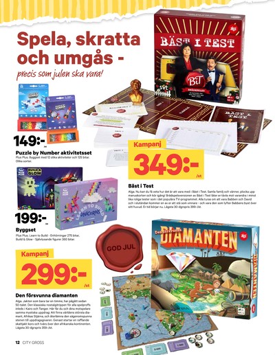 City Gross reklamblad i vecka 50 sida 12