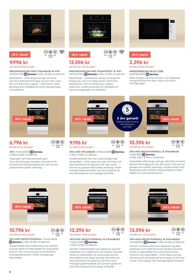 Electrolux Home reklamblad i vecka 50 sida 8
