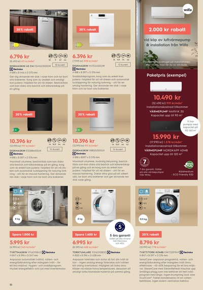 Electrolux Home reklamblad i vecka 50 sida 10