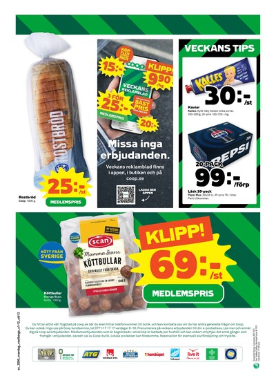 Stora Coop reklamblad i vecka 50 sida 12