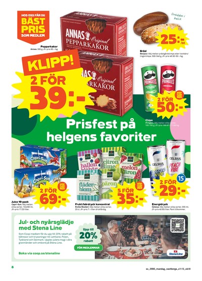 Stora Coop reklamblad i vecka 50 sida 8