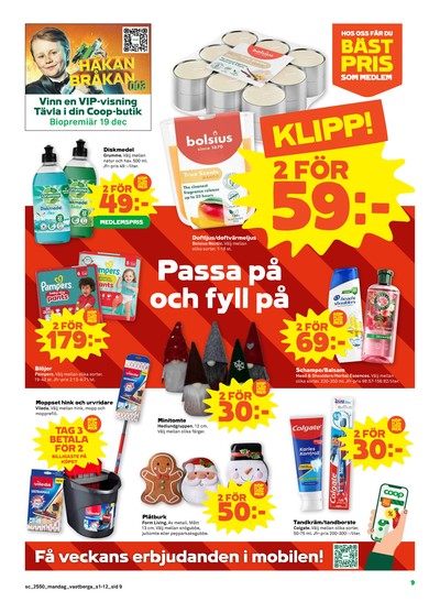 Stora Coop reklamblad i vecka 50 sida 9