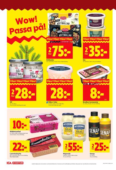 ICA Kvantum reklamblad i vecka 50 sida 6