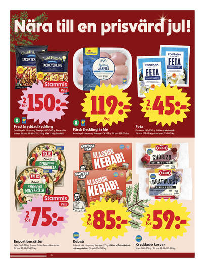 ICA Nära reklamblad i vecka 50 sida 6