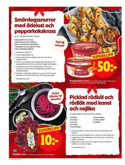 ICA Supermarket reklamblad i vecka 50 sida 6