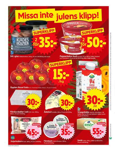 ICA Supermarket reklamblad i vecka 50 sida 10