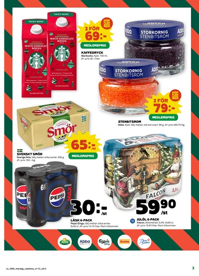 Coop reklamblad i vecka 50 sida 3
