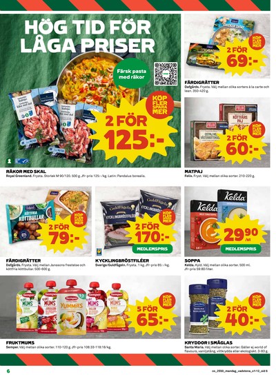 Coop reklamblad i vecka 50 sida 6