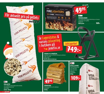 Jem & Fix reklamblad i vecka 50 sida 2