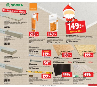 Jem & Fix reklamblad i vecka 50 sida 13