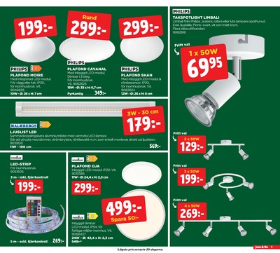 Jem & Fix reklamblad i vecka 50 sida 9