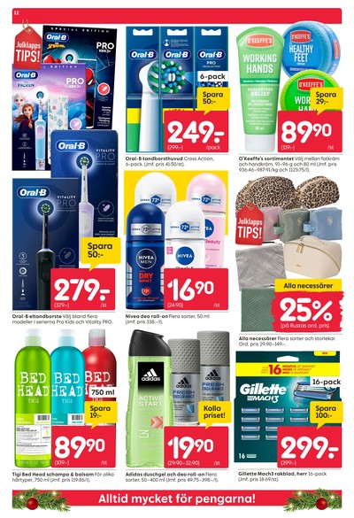 Rusta reklamblad i vecka 50 sida 12