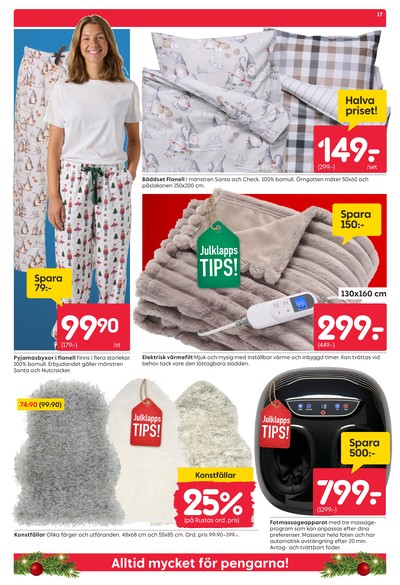 Rusta reklamblad i vecka 50 sida 17