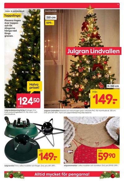Rusta reklamblad i vecka 50 sida 9