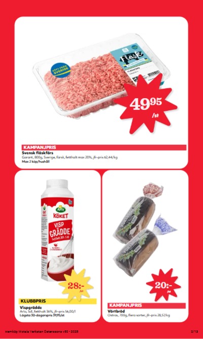 Hemköp reklamblad i vecka 50 sida 2