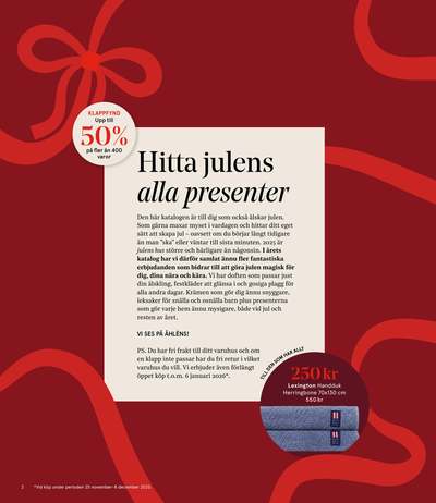 Åhlens reklamblad i vecka 51 sida 2