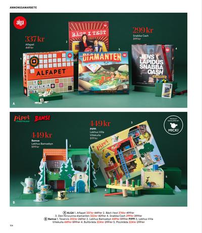 Åhlens reklamblad i vecka 51 sida 104