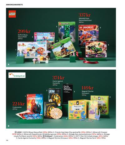 Åhlens reklamblad i vecka 51 sida 108