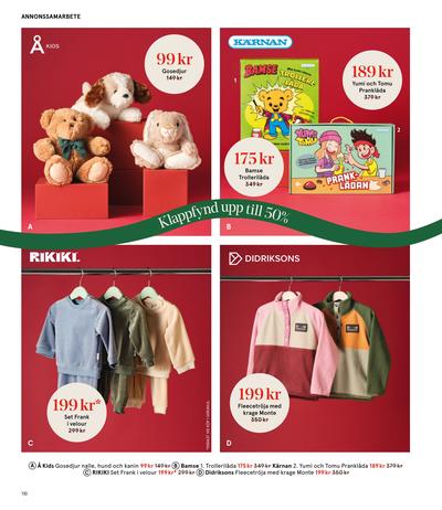 Åhlens reklamblad i vecka 51 sida 110