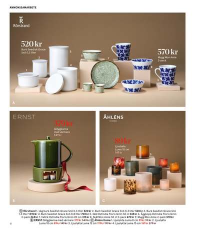 Åhlens reklamblad i vecka 51 sida 12