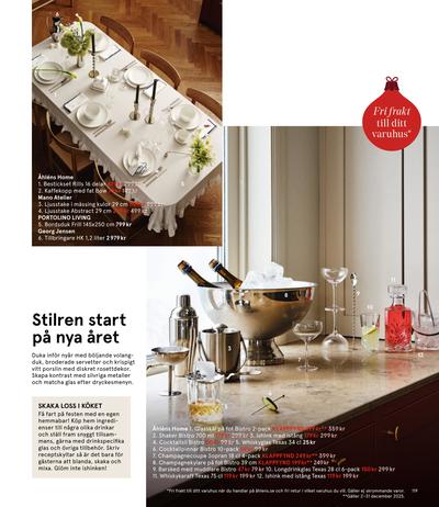 Åhlens reklamblad i vecka 51 sida 119