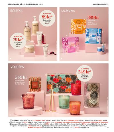 Åhlens reklamblad i vecka 51 sida 41