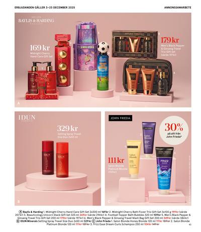 Åhlens reklamblad i vecka 51 sida 43