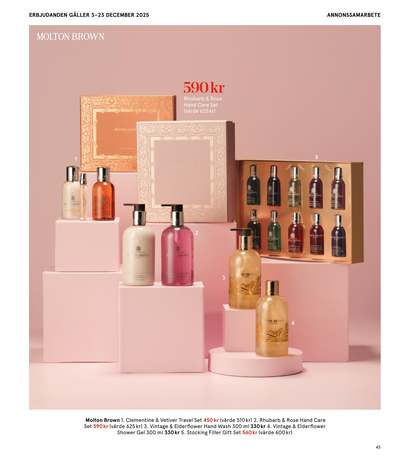 Åhlens reklamblad i vecka 51 sida 45