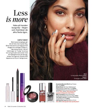 Åhlens reklamblad i vecka 51 sida 48